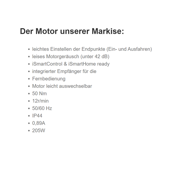 Stabile-Markisen für  Glienicke (Nordbahn)