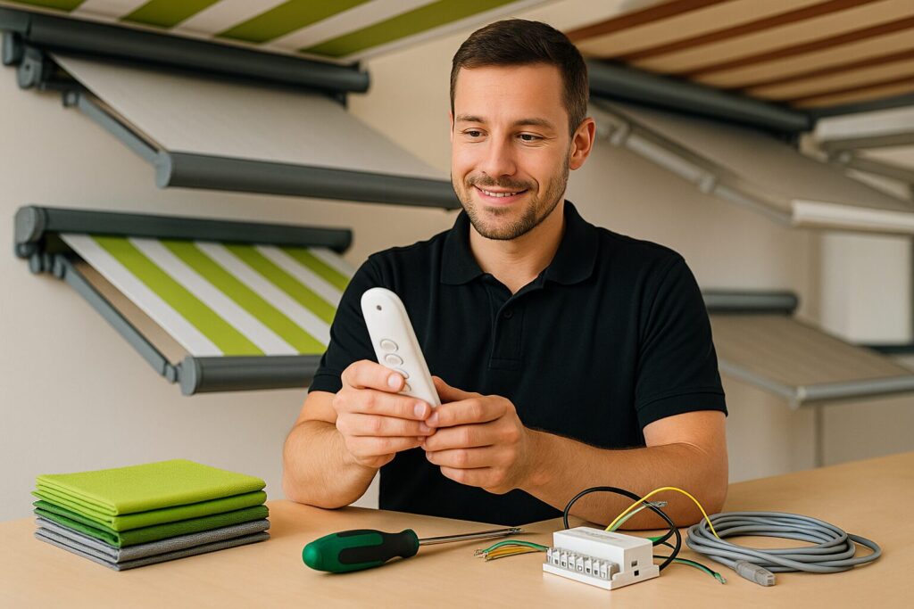 Funkfernbedienungen für Markisen – Four & More GmbH